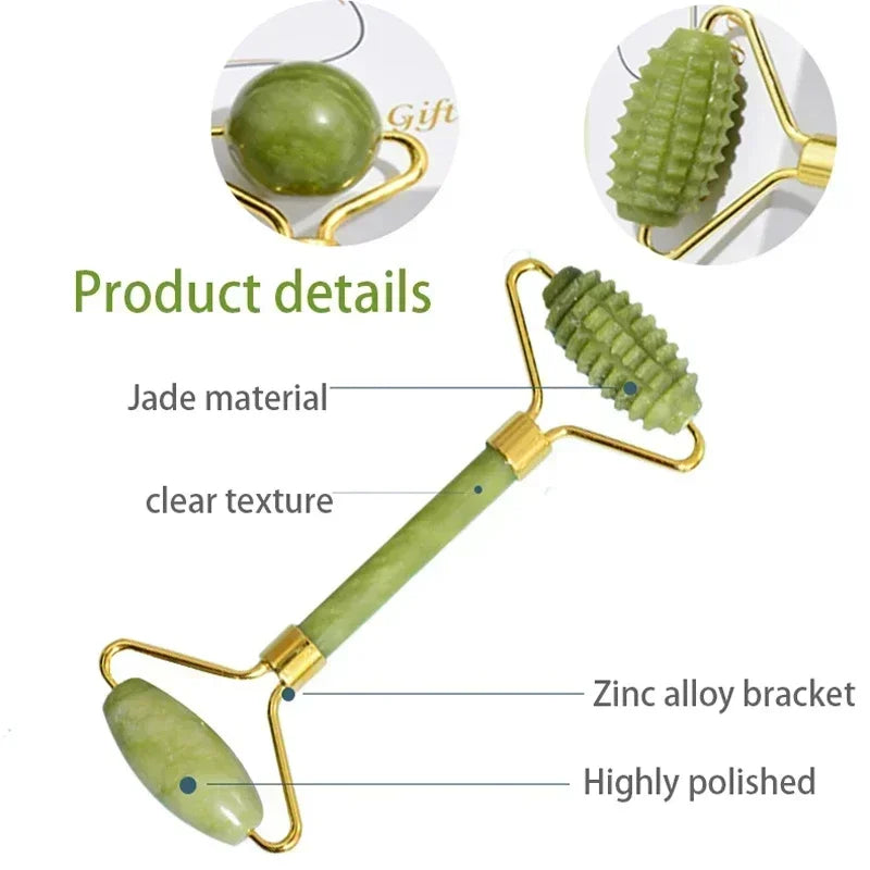 Jade Roller & Gua Sha Set