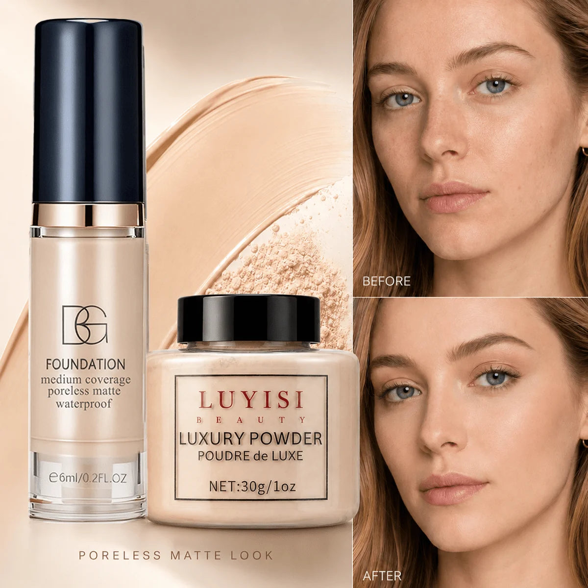 Color-Changing Foundation Stick – Premium Set