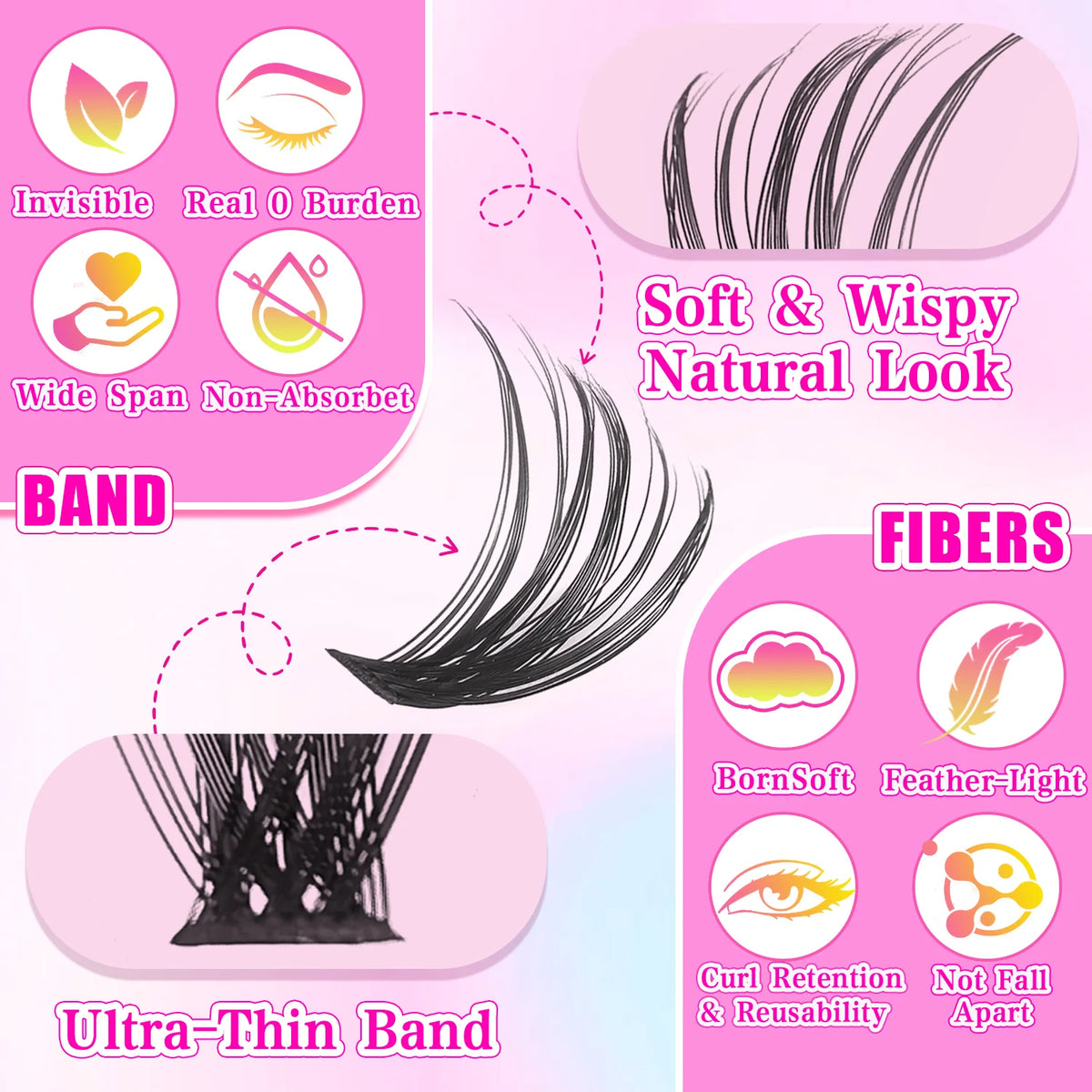 Natural Wispy Lashes