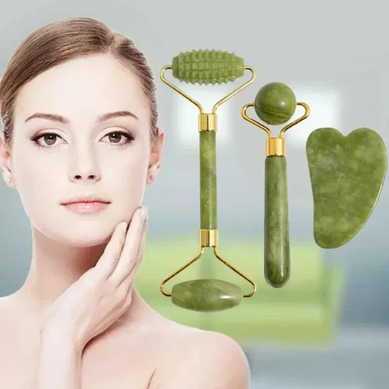 Jade Roller & Gua Sha Set
