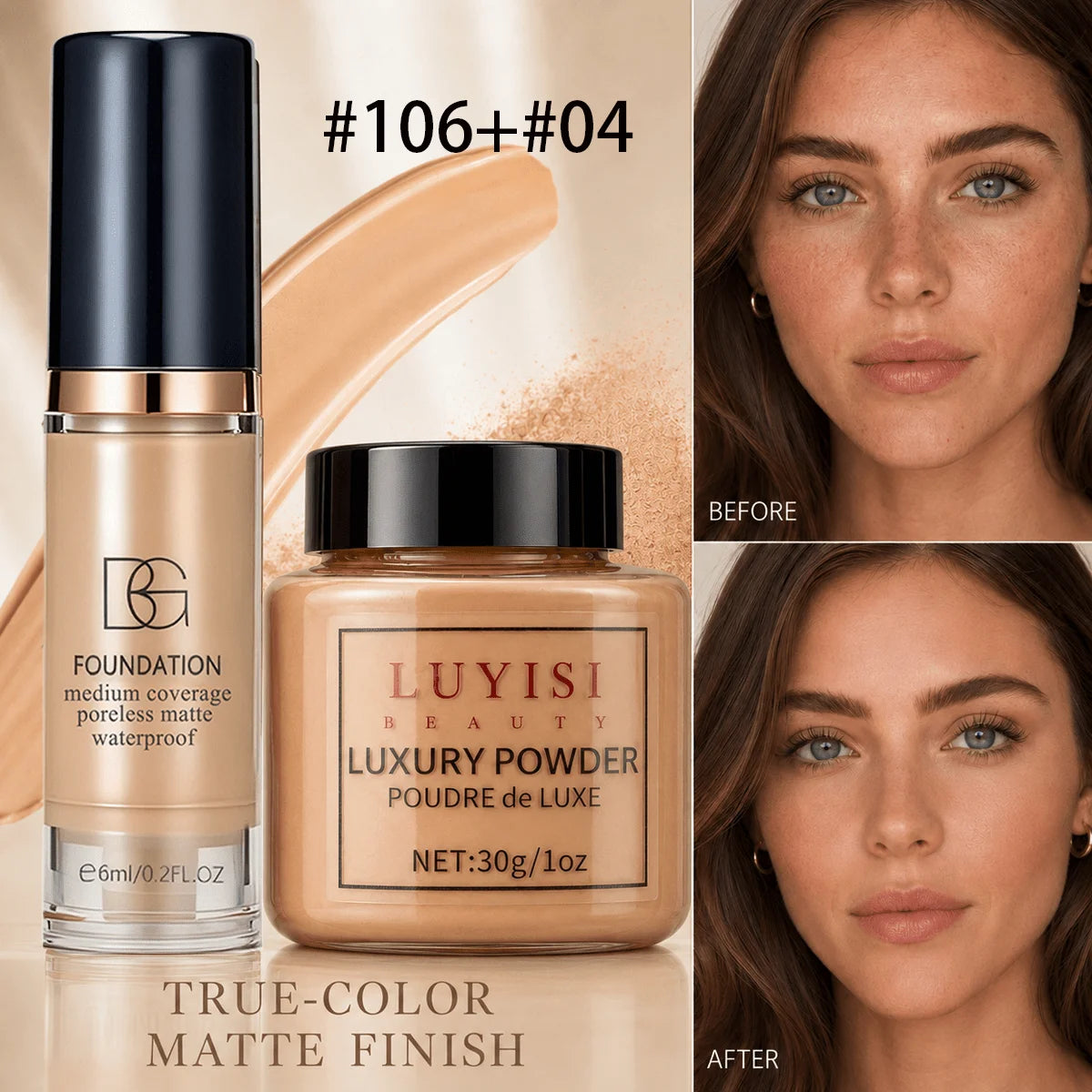 Color-Changing Foundation Stick – Premium Set