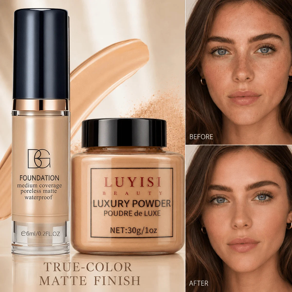 Color-Changing Foundation Stick – Premium Set