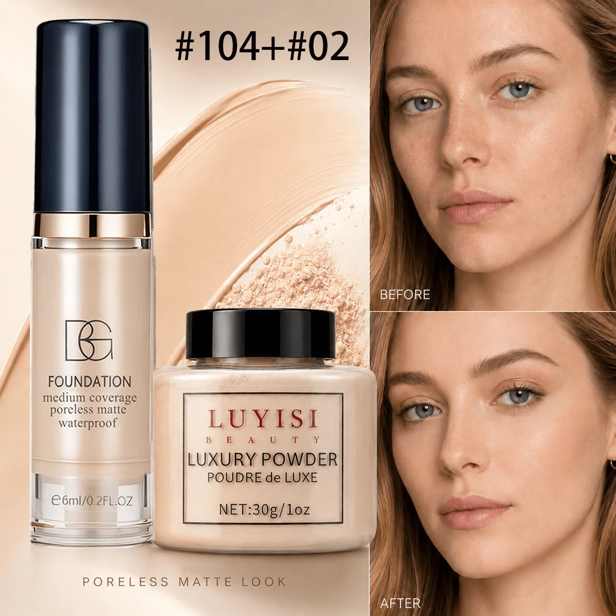Color-Changing Foundation Stick – Premium Set